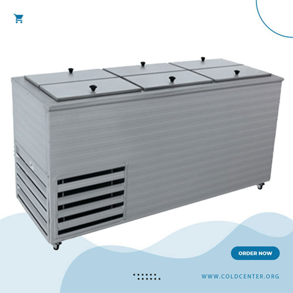 فریزر صندوقی شش درب خشک کن