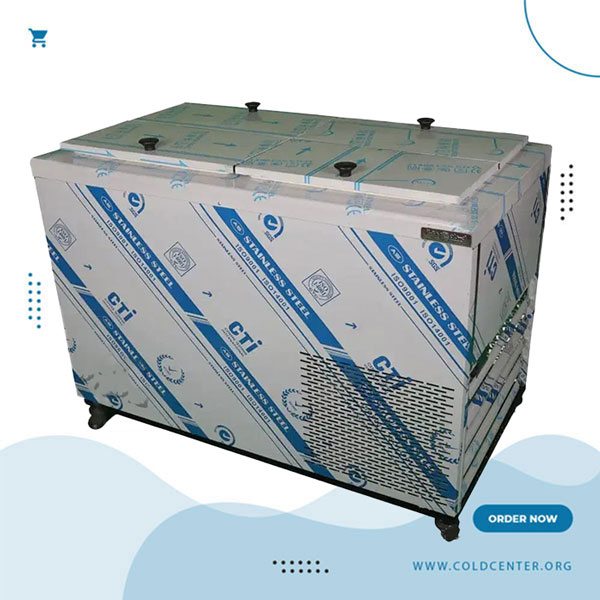 فریزر صندوقی چهار درب خشک کن